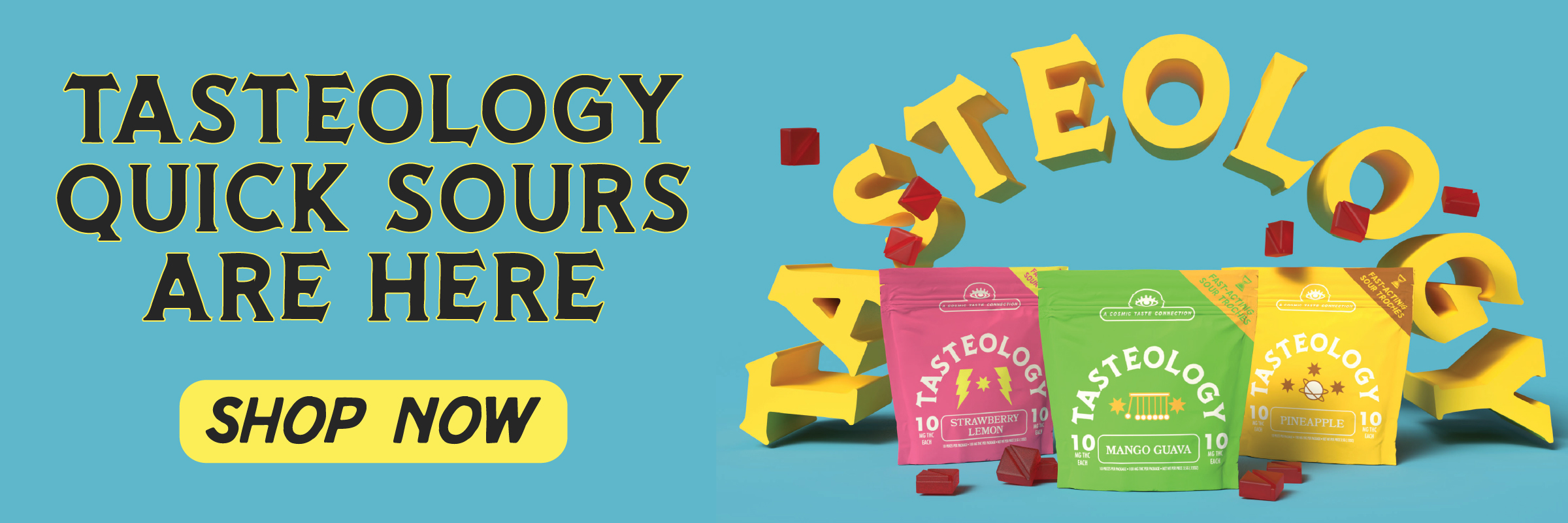 Tasteology Quick Sours Are Here! Shop Now