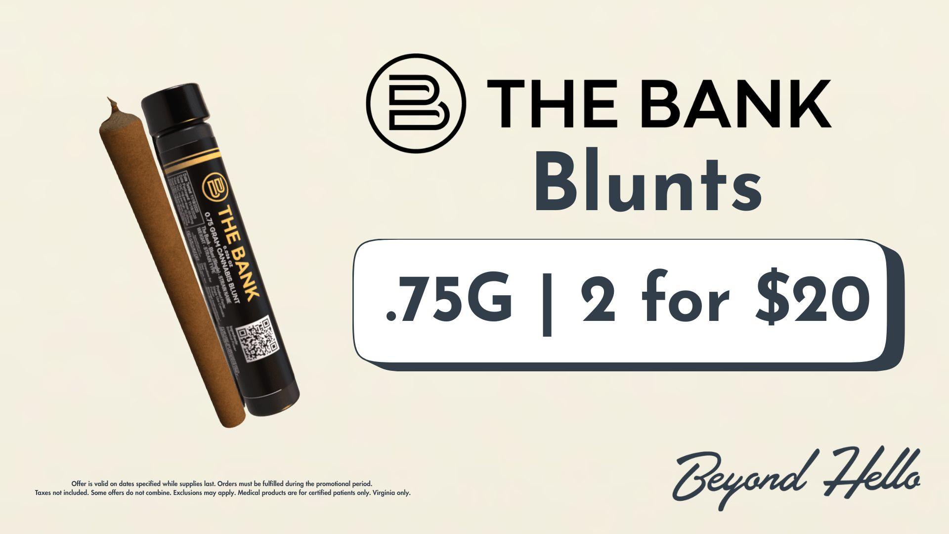 VA Screen: EDLP Bank Blunt Bundle